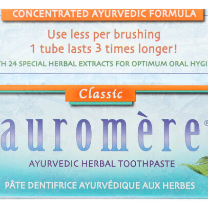 AUROMERE: Ayurvedic Herbal Toothpaste Licorice