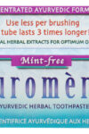 AUROMERE: Ayurvedic Herbal Toothpaste Mint-Free