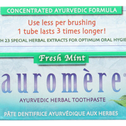 AUROMERE: Ayurvedic Herbal Toothpaste Fresh Mint