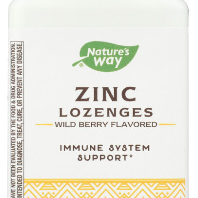 NATURES WAY: Zinc Lozenges