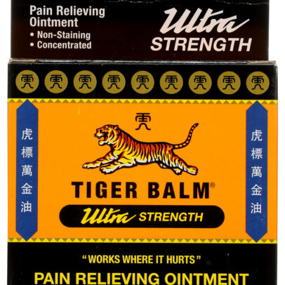 TIGER BALM: Sports Rub Pain Relieving Ointment Ultra Strength Non-Staining