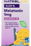 NATROL: Kids Melatonin Sleep Support 1mg Strawberry Fast Dissolve Tablets