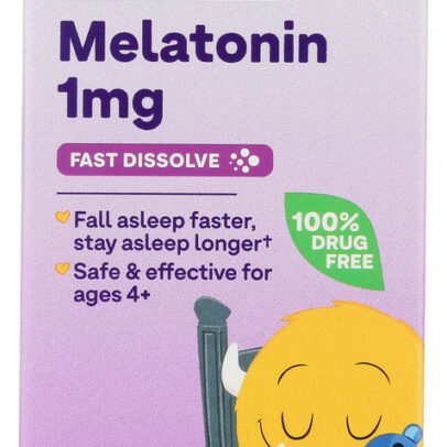 NATROL: Kids Melatonin Sleep Support 1mg Strawberry Fast Dissolve Tablets