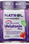 NATROL: Time Release Melatonin Gummy 10mg