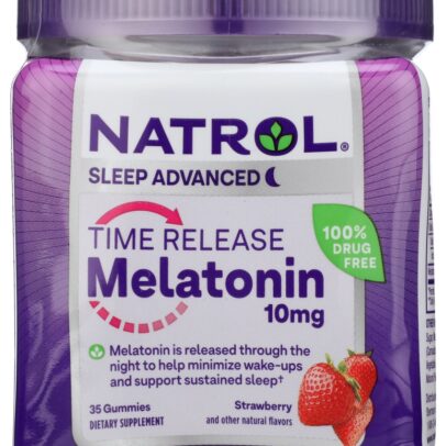 NATROL: Time Release Melatonin Gummy 10mg