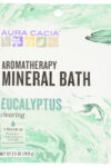 AURA CACIA: Aromatherapy Mineral Bath Clearing Eucalyptus