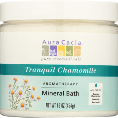 AURA CACIA: Aromatherapy Mineral Bath Tranquil Chamomile