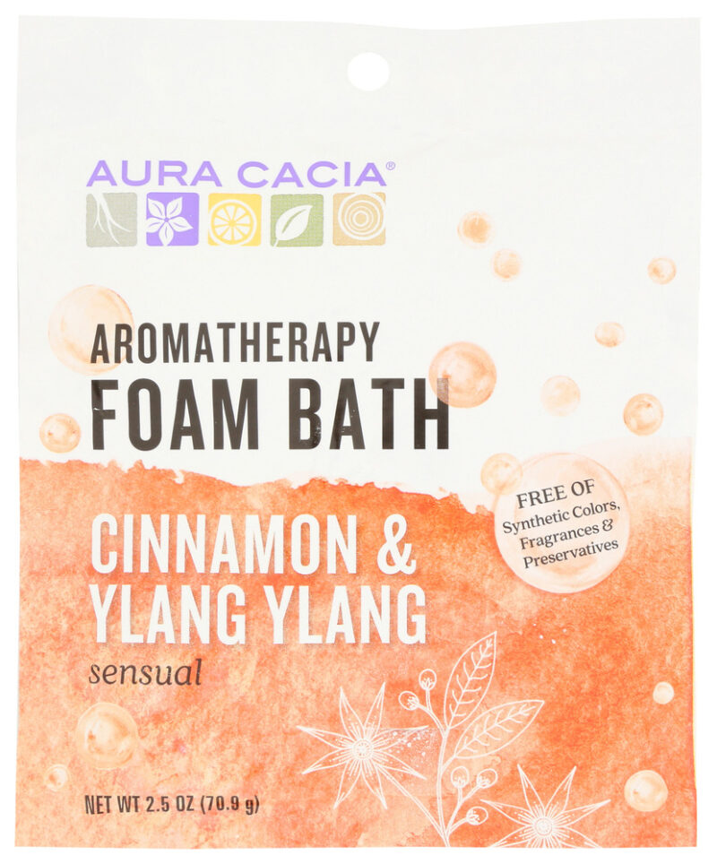 AURA CACIA: Sensual Cinnamon & Ylang Ylang Foam Bath