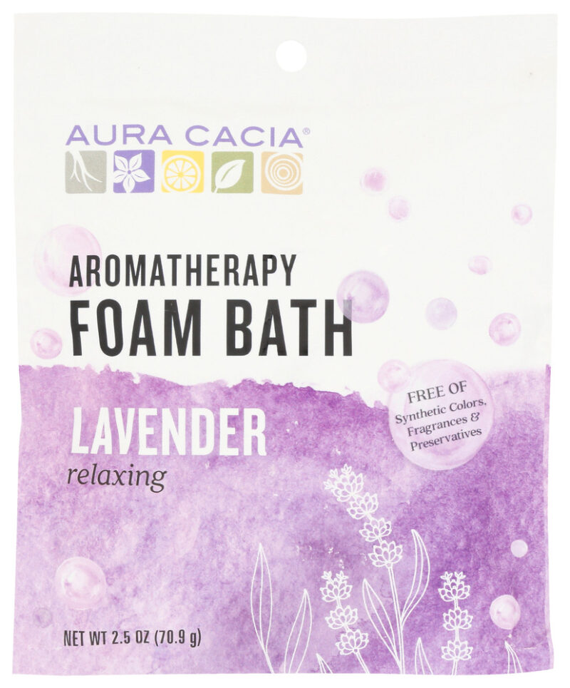 AURA CACIA: Foam Bath Relaxing Lavender