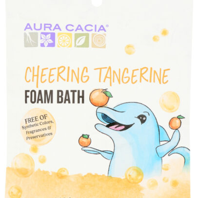 AURA CACIA: Tangerine & Sweet Orange Essential Oils Cheering Foam Bath