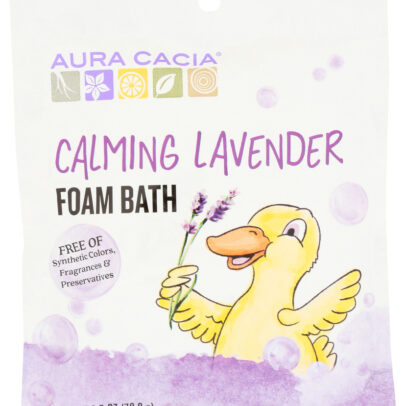 AURA CACIA: Lavender Essential Oil Calming Foam Bath