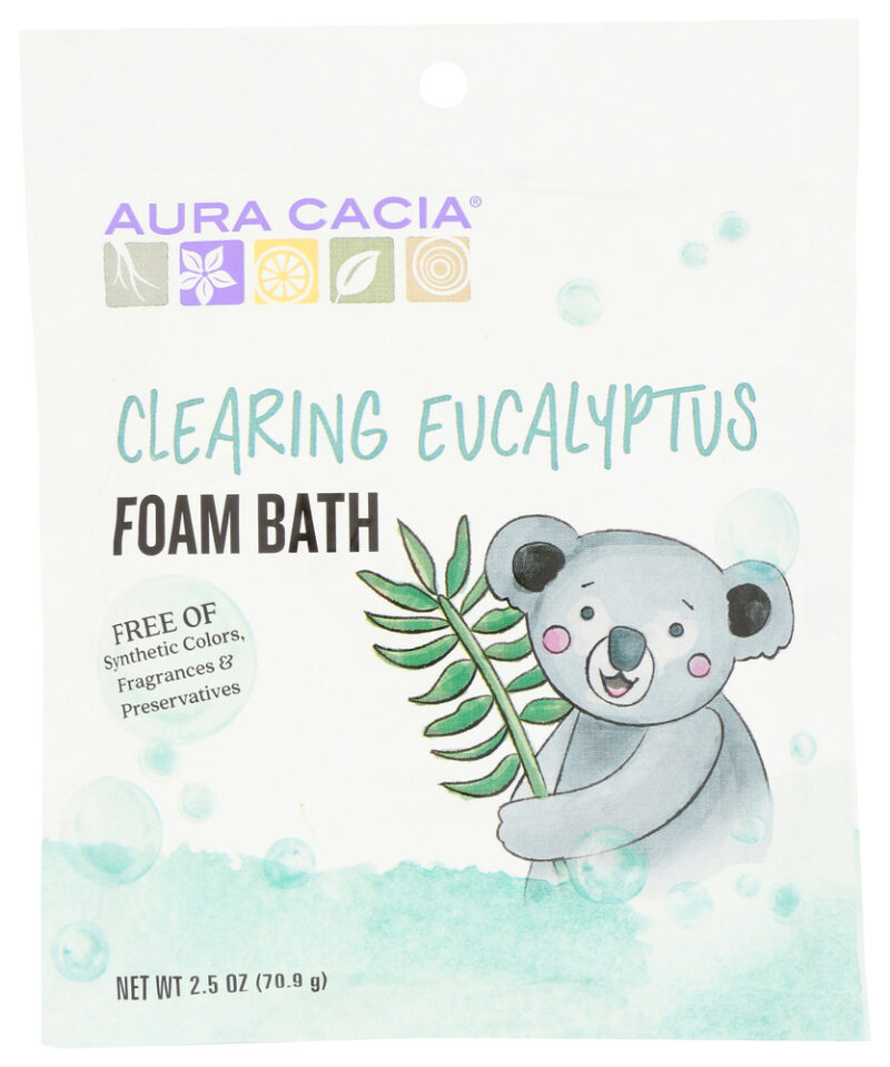 AURA CACIA: Eucalyptus Clearing Foam Bath