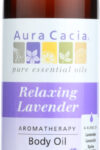 AURA CACIA: Aromatherapy Body Oil Relaxing Lavender