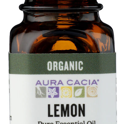 AURA CACIA: Organic Lemon Essential Oil