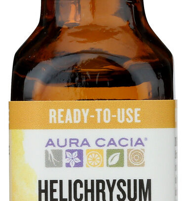 AURA CACIA: Pure Essential Oil Restoring Helichrysum in Jojoba Oil