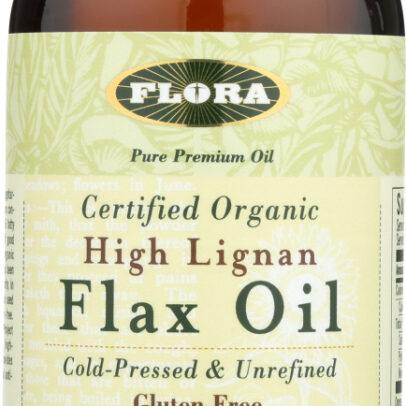 FLORA HEALTH: High Lignan Flax Oil