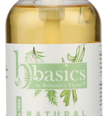 BRITTANIES THYME: Lemongrass Tea Tree Natural Hand Soap