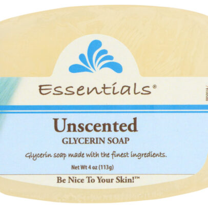 CLEARLY NATURAL: Unscented Pure And Natural Glycerine Soap