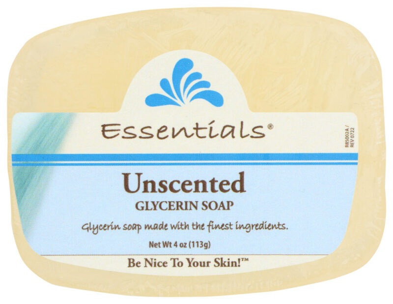 CLEARLY NATURAL: Unscented Pure And Natural Glycerine Soap