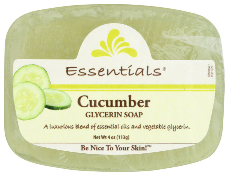 CLEARLY NATURAL: Cucumber Pure & Natural Glycerine Soap