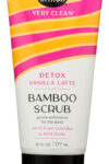 SHIKAI: Very Clean Detox Vanilla Latte Bamboo Scrub