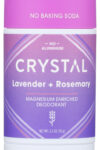 CRYSTAL BODY DEODORANT: Magnesium Enriched Deodorant Lavender Plus Rosemary