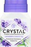 CRYSTAL BODY DEODORANT: Mineral Deodorant Roll-On Lavender & White Tea