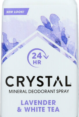 CRYSTAL: Mineral Deodorant Spray Lavender and White Tea