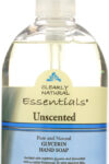 CLEARLY NATURAL: Unscented Glycerine Hand Soap Liquid