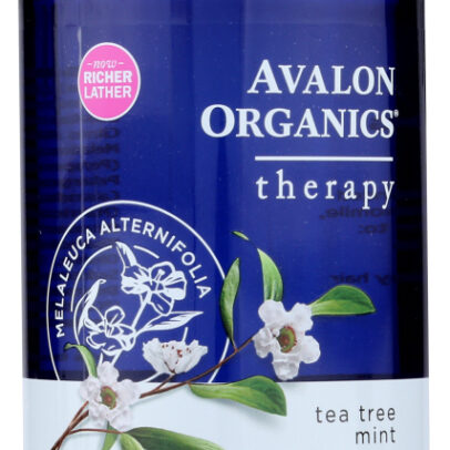 AVALON ORGANICS: Scalp Normalizing Shampoo Tea Tree Mint Therapy