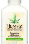 HEMPZ: Travel-Size Sugarcane & Papaya Herbal Body Moisturizer