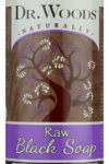 DR WOODS: Naturally Raw Black Soap with Shea Butter Original