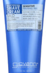 GIOVANNI: Moisturizing Shave Cream Sensitive Skin Men And Women Fragrance Free