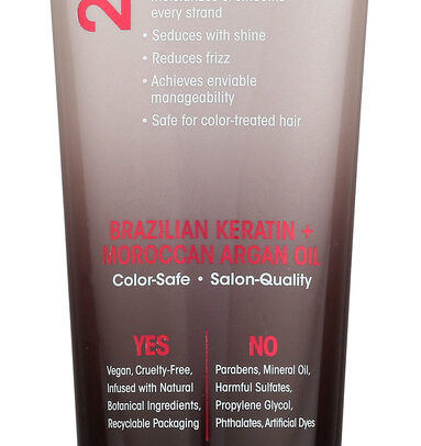 GIOVANNI COSMETICS: Ultra-sleek Conditioner Brazilian Keratin & Argan Oil