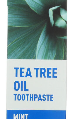 DESERT ESSENCE: Natural Tea Tree Oil Toothpaste Mint