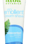 ALBA BOTANICA: Very Emollient Cream Shave Unscented