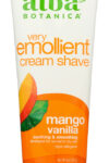 ALBA BOTANICA: Natural Very Emollient Cream Shave Mango Vanilla