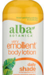 ALBA BOTANICA: Very Emollient Body Lotion Daily Shade SPF 15