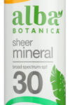 ALBA BOTANICA: Sensitive Mineral Sunscreen SPF 33