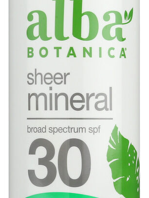 ALBA BOTANICA: Sensitive Mineral Sunscreen SPF 33