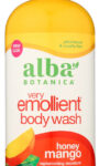 ALBA BOTANICA: Natural Very Emollient Bath & Shower Gel Honey Mango