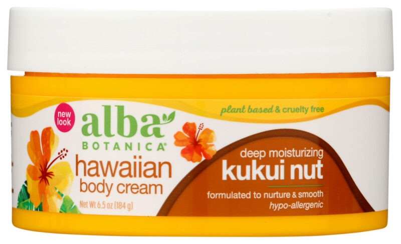 ALBA BOTANICA: Hawaiian Body Cream Kukui Nut