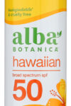 ALBA BOTANICA: Hawaiian Coconut Spray Sunscreen Spf 50 6 oz