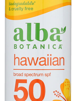 ALBA BOTANICA: Hawaiian Coconut Spray Sunscreen Spf 50 6 oz