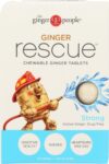 GINGER PEOPLE: Ginger Rescue Chewable Ginger Strong Tablets