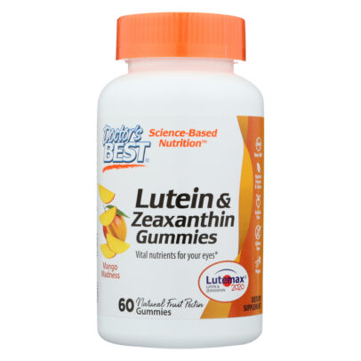 DOCTORS BEST: Lutein and Zeaxanthin Gummies Mango Madness