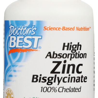 DOCTORS BEST: High Absorption Zinc Bisglycinate 50Mg