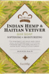 NUBIAN HERITAGE: Bar Soap Indian Hemp and Haitian Vetiver Soap w/ Neem