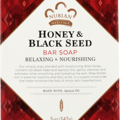 NUBIAN HERITAGE: Honey & Black Seed Soap