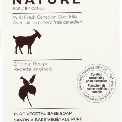 CANUS: Pure Vegetable Soap With Fresh Goats Milk Original Formula